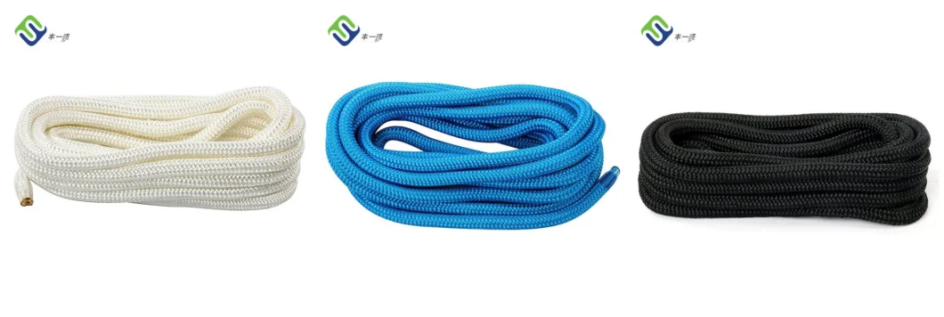 4mm-30mm Double Braided Nylon Rope for Sailing Yacht Boat Mooring
