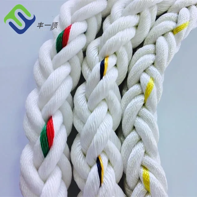 Polypropylen PP 8 Strand Floating Rope for Ship Mooring with Low Elongation (Polypropylen PP 8 Strand Floating Rope for Ship Mooring with Low Elongation) - Wiązka pływająca o niskim wydłużeniu 3