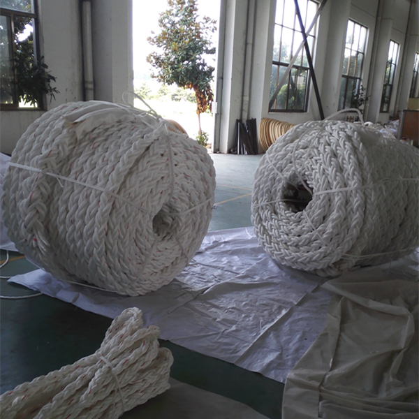 Białe włókienko wiązające się z włókienkiem z polipropylenu PP o wysokiej wytrzymałości 8 nici 64 mm 3