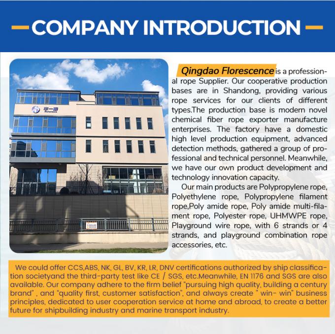 8 pręty PP poliester mieszane Marine mooring tails liny 64mm 72mm 80mm z 11m długości 10