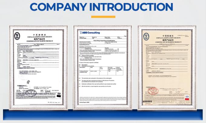 8 pręty PP poliester mieszane Marine mooring tails liny 64mm 72mm 80mm z 11m długości 11