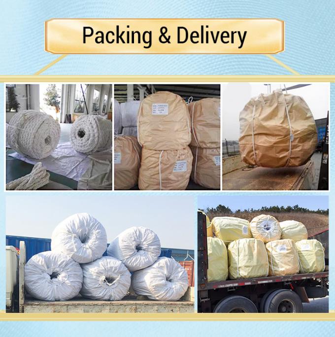 Wysokiej wytrzymałości 10mm 12mm 12 Strand Uhmwpe Fiber Winch Braid Line Marine Sail Rope Yacht 7