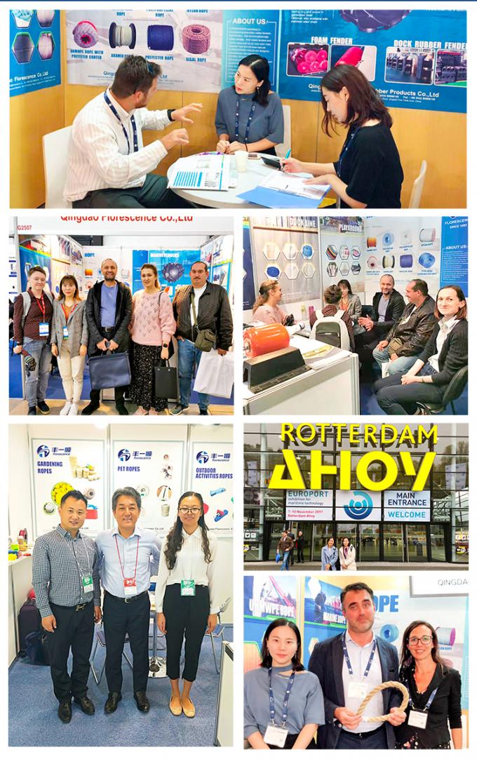 Wysokiej wytrzymałości podwójnie spleczona kurtka z poliestru z liny holowniczej 8