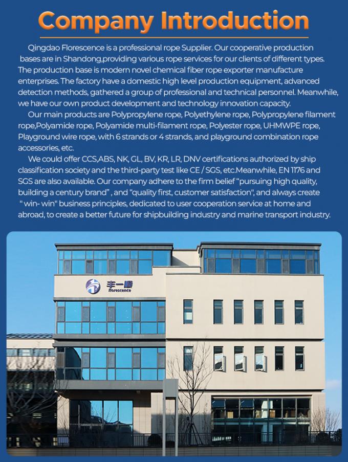 Wysokiej wytrzymałości podwójnie spleczona kurtka z poliestru z liny holowniczej 7