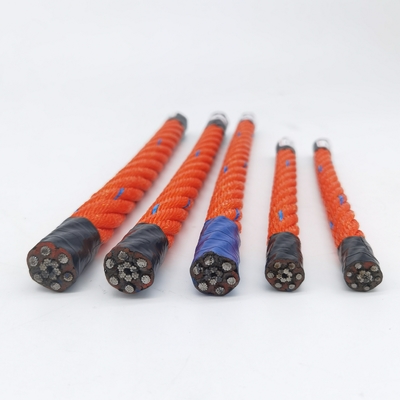 Oranżowy kolor 18MM PP Linka drukowana do holowania