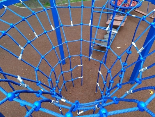 Łącznik w kształcie litery T z liny na plac zabaw wykonany z materiału aluminiowego