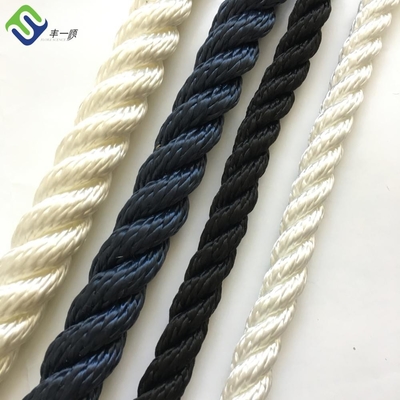 Wiązka z wielofilamentów z nylonu z trzema niciami Z 12 mm/16 mm/18 mm z białym kolorem