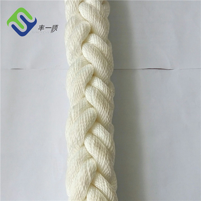 Marine Hawser Line 8 Strand Polyester Rope 48mmx220m Z 1,8m Spliced Eye