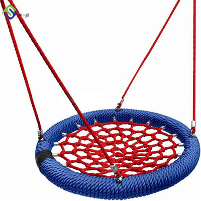 48-calowy, wytrzymały plac zabaw na zewnątrz, polyester ptasie gniazdo, huśtawka 120 cm do ogrodu.
