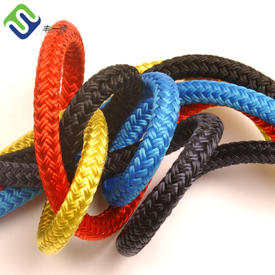 12mmx220m Podwójnie splecione Nylon Marine Anchor Rope / Docking Rope