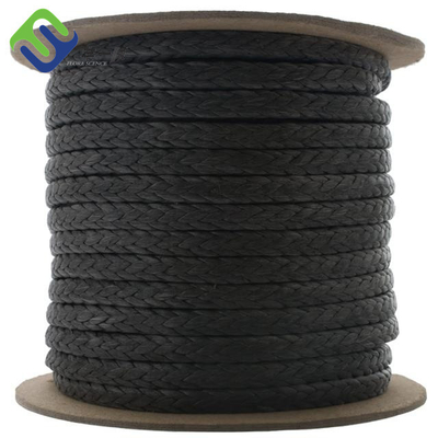 Łódź 12 Strand UHMWPE Rope Syntetyczna lina holownicza UHMWPE 18 mm do zastosowań morskich