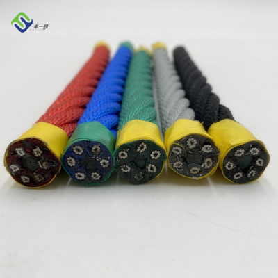 16 mm 6 strun Twist PP kombinacja liny z akcesoriami do sieci wspinaczkowej