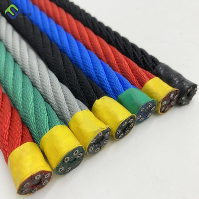 16 mm 6 strun Twist PP kombinacja liny z akcesoriami do sieci wspinaczkowej