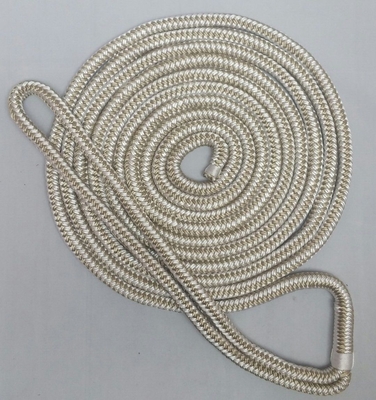 1/2 ′′ X 15 ′′ Dock Lines Marine Double Braided Nylon Dock Line Z 12 ′′ Eyelet