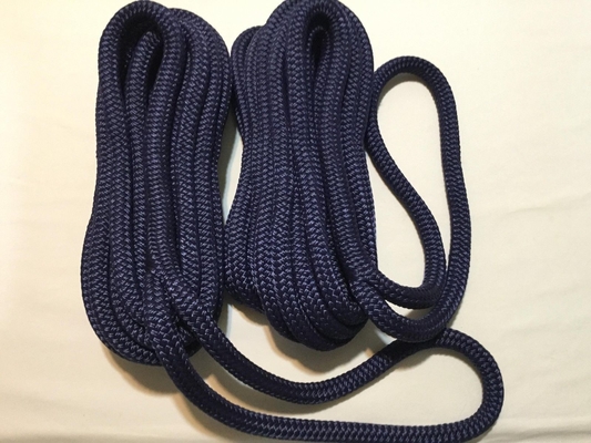 1/2 ′′ X 15 ′′ Dock Lines Marine Double Braided Nylon Dock Line Z 12 ′′ Eyelet