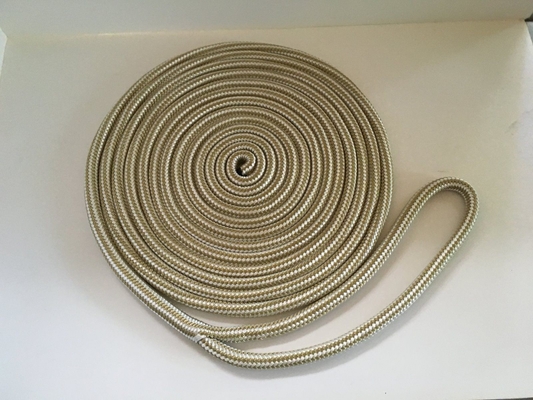 1/2 ′′ X 15 ′′ Dock Lines Marine Double Braided Nylon Dock Line Z 12 ′′ Eyelet