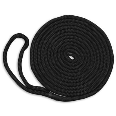 1/2 ′′ X 15 ′′ Dock Lines Marine Double Braided Nylon Dock Line Z 12 ′′ Eyelet