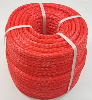 Wysokiej jakości HMPE liny z włókien syntetycznych do holowania statku UHMWPE 12 strun