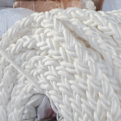 20mmx220m Nylon Rope 8 Strand Polyamide Mooring Rope Z Class Certificate