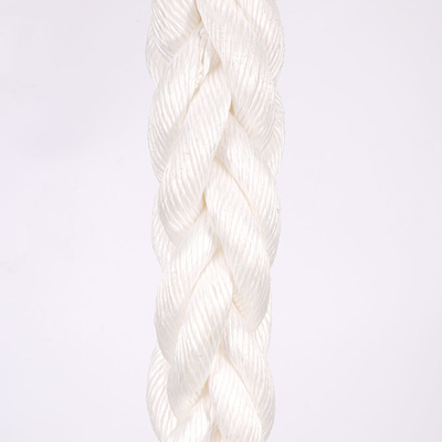 Wysokiej wytrzymałości 28mm-96mm 8 Strand Włóczone Polyester Statek Marynarki Liny mocowania
