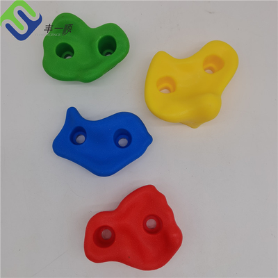 Wielobarwne plastikowe uchwyty wspinaczkowe dla dzieci Plac zabaw