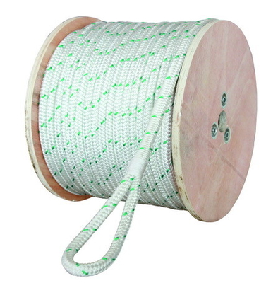 Wielkość sprzedaży hurtowej Nylon Double Braided Marine Anchor Rope / Tow Rope 2&quot;x220m