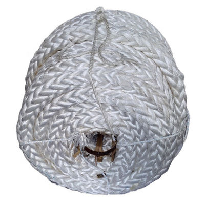 Wysokiej wytrzymałości Dacron wielowłóknowa 8-splotowa lina poliestrowa pleciona 220m do cumowania morskiego