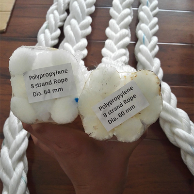 8 włókien Polypropylen Marines Liny PP Floating Mooring 48mm