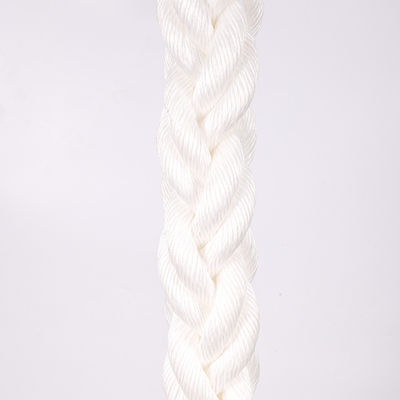 High Strength 8 Strands Polyester Mooring Rope 28mm-96mm 220 Coil for Vessel Towing And Mooring