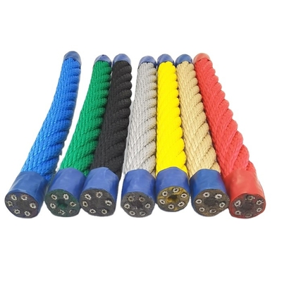 Customized Size Of Playground Climbing Nets Made Of 6 Strand Polyester Combination Rope