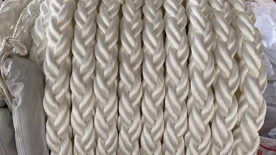 53 mm 8 włókien Polyester Marine mooring rope 220m Coil