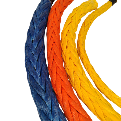Lina cumownicza morska UHMWPE 16mm 12-splotkowa 220m do dużych obciążeń