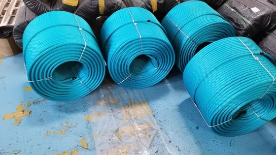 6-żyłowa pleciona lina do kombinacji na plac zabaw 500m do siatki wspinaczkowej