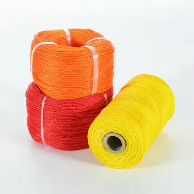 3 włókna liny PE z zawiasem w barwach o wysokiej widoczności dla opakowań odpornych na warunki pogodowe