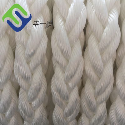 Cumowanie Nylonowa lina cumownicza 48 mm x 220 m Hawser 8 splotowa lina jachtowa pleciona