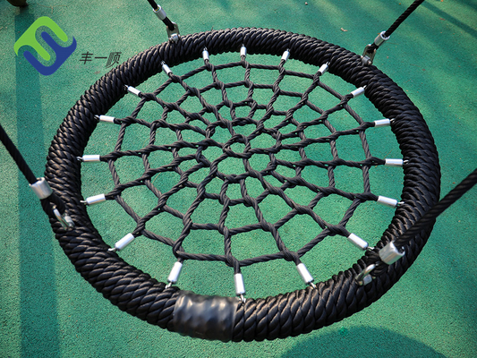 Huśtawka linowa Nest Spider Web 100 cm Komercyjny plac zabaw na świeżym powietrzu