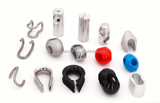 Sprzedaż hurtowa akcesoriów do placów zabaw 16 mm Plastikowe złącze liny