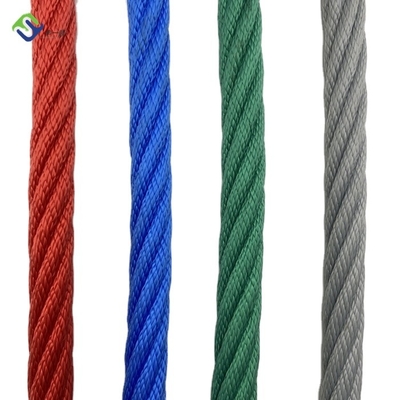 Lina kombinowana PP 6 Strand Playground Odporna na ścieranie na zewnątrz 16mm