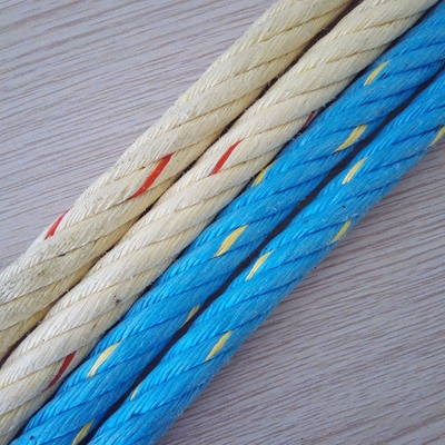 12 - 22 mm kombinowana lina druciana PP skręcona 6 pasm do wędkowania