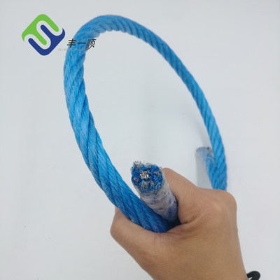 Plac zabaw Siatka poliestrowa Lina kombinowana 12mm 1 Strand Anti UV
