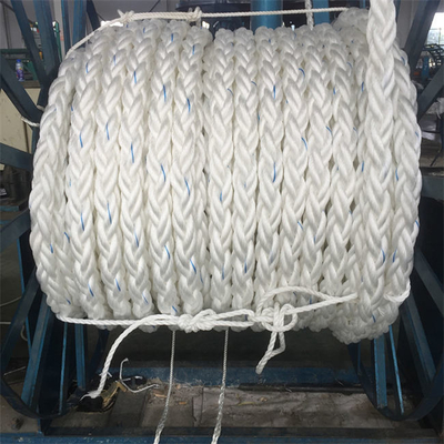 60mm 8-nitkowa lina oplotowa Marine Hawser Yacht Linie cumownicze na statek