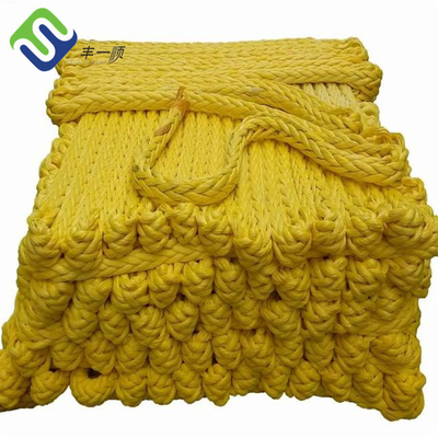 Cumowanie statków 12 splotów liny Uhmwpe 28 mm - 96 mm wstępnie rozciągniętej