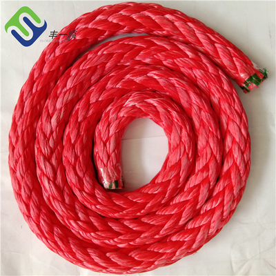 Cumowanie statków 12 splotów liny Uhmwpe 28 mm - 96 mm wstępnie rozciągniętej