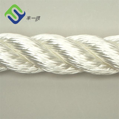 5mm - 60mm Dia 3 Strand Nylon Lina Leczenie UV Marine Anchor Line