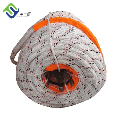 Podwójnie pleciona lina UHMWPE HDPE z poliestrową osłoną do holowania cumowniczego