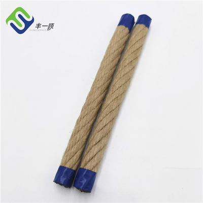 Hemp Look Kombinowana lina druciana 16 mm x 500 m Plac zabaw Poliester do huśtawki