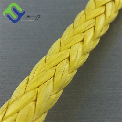 Cumowanie 12 nici Uhmwpe Lina syntetyczna 48 mm Odporność chemiczna o dużej wytrzymałości