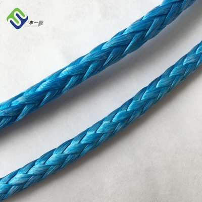 Wciągarka syntetyczna 12-splotowa lina UHMWPE 10 mm odporna na ścieranie o wysokiej wytrzymałości na rozciąganie