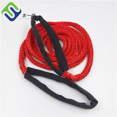 Spleciona lina 16 mm 12 splotów UHMWPE Marine HMPE Holownik liny