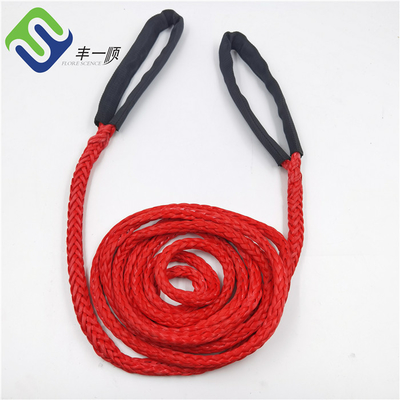 Spleciona lina 16 mm 12 splotów UHMWPE Marine HMPE Holownik liny